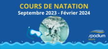 COURS DE NATATION Septembre 2023-Février 2024